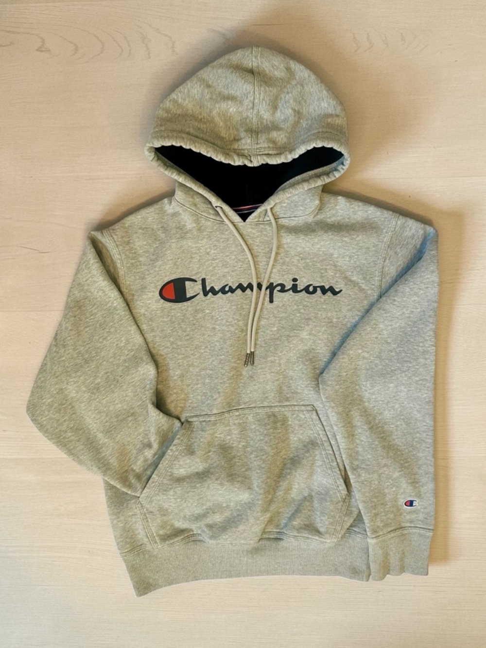 Champion Light Gray Men's Hoodie